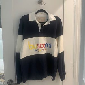 BUSCEMI NY SWEATER W/ COLLAR